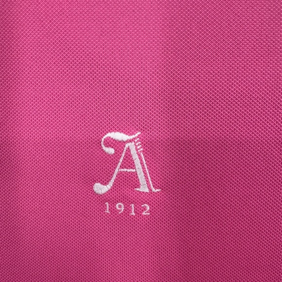 FootJoy Golf Polo Athletic Fit Pink Short Sleeve Golf Shirt‎ Medium Performance - Picture 3 of 8